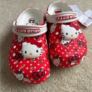 Hello Kitty Kids Clogs - Red Size J1